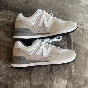 New Balance Nimbus Cloud with White - 574 Core
